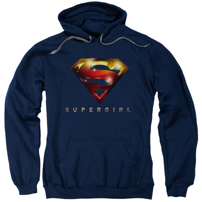 Hoodie: Supergirl- Radiant Shield Pullover Hoodie