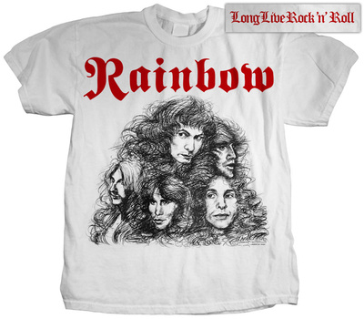 Rainbow- Long Live Rock'n'Roll (Front/Back) T-shirts