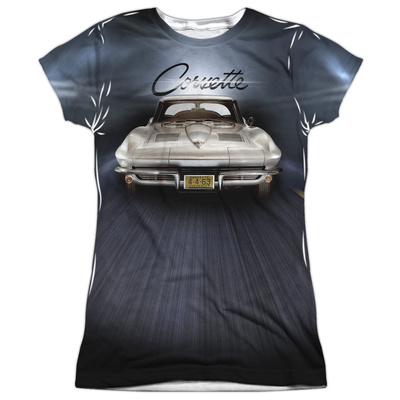 Juniors: Chevrolet- Vette 4-4-63 License Plate T-shirts