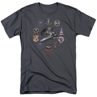 Battlestar Galactica- Squadron Badges T-Shirt