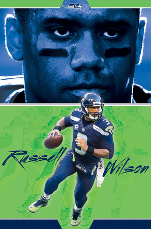 NFL- Russell Wilson Poster