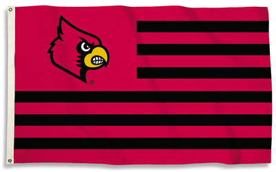 NCAA Louisville Cardinals Flag with Grommets Flag