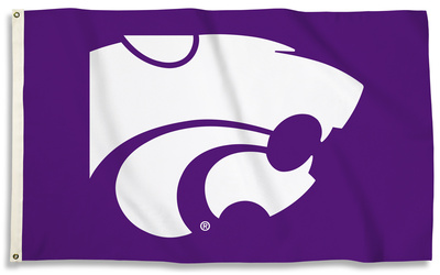 NCAA Kansas State Wildcats Flag with Grommets Flag