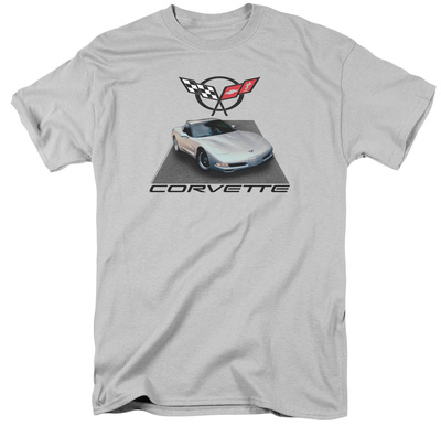 Chevrolet- Silver 01 Vette T-shirts