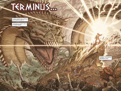 Ragnarok Issue No. 1: Terminus - Page 2 Posters by Walter Simonson