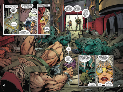Star Slammers Issue No. 6: The Minoan Agendas, Chapter 3: The Invaders - Page 8 Photo by Walter Simonson