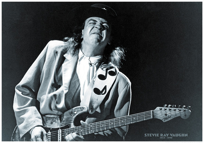 Stevie Ray Vaughn- 1954-1990 Posters