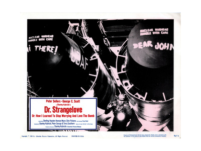 Dr. Strangelove, (AKA Dr. Strangelove Or: How I Learned to Stop Worrying and Love the Bomb), 1964 Giclee Print