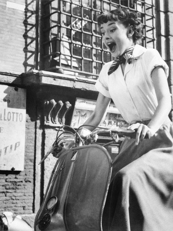 Roman Holiday, Audrey Hepburn, 1953 Photo