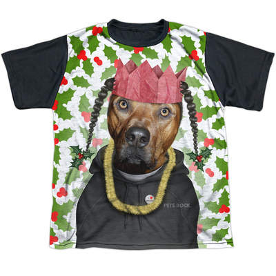 Youth: Pets Rock- Rapping Paper Black Back T-shirts