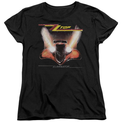 Womans: ZZ Top- Eliminator Cover T-shirts