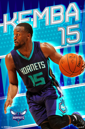 NBA: Charlotte Hornets- Kemba Walker 16 Prints