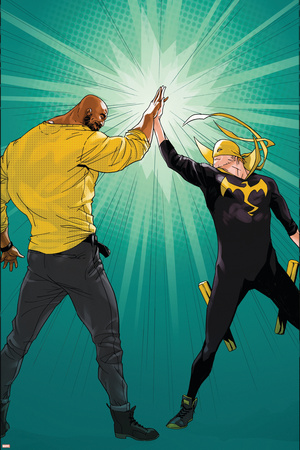 Marvel Knights Cover Art Featuring: Luke Cage, Iron Fist Prints