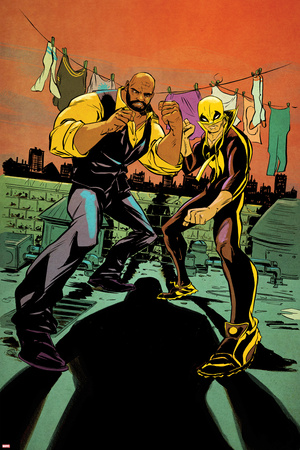 Power Man and Iron Fist No. 6 Cover Art Print by Sanford Greene