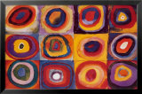 Farbstudie Posters by Wassily Kandinsky