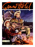Grand Hotel, Cowboy and Cowgirl Lámina giclée Grand Hotel, Cowboy and Cowgirl Lámina giclée