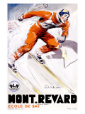 PLM, Mont Revard reproduction procédé giclée par Paul Ordner