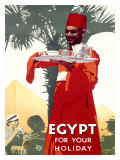 Vacances en Egypte reproduction procédé giclée