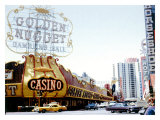Las Vegas, Golden Nugget Casino Lámina giclée