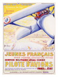 Pilote d' Aviationes Military Aviation Giclee Print