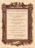 The Ten Commandments Art