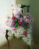 Roses and Lace Prints by Joyce Birkenstock