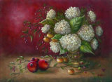 Hydrangea with Pomegranates Prints by Lisa White