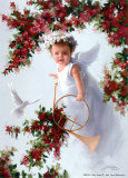 Baby Angel III Art by Joyce Birkenstock