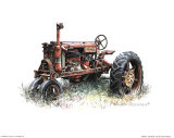 Early Model Farmall Tractor Plakaty autor Sharon Pedersen Early Model Farmall Tractor Plakaty autor Sharon Pedersen