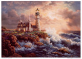Lighting the Course Prints by Judy Gibson