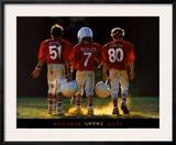 Winners Never...  Football Print