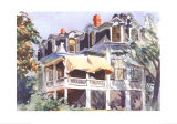 The Mansard Roof, c.1923 Láminas por Edward Hopper The Mansard Roof, c.1923 Láminas por Edward Hopper
