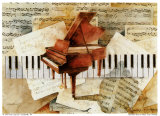 Keys to Music Prints by Troy Criswell