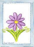 Prinzessinnenblume Poster von Tania Schuppert