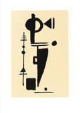 Formspiel, c.1948 Sérigraphie par Max Ackermann