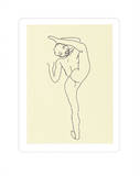 Danseuse Nue Serigraph by Auguste Rodin