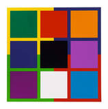 Sans Titre, c.1987 Serigrafía por Jo Delahaut