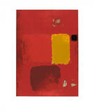 Peinture Cadmium Sérigraphie par Patrick Heron