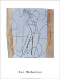 Three Spanners and Four Holes, c.1973 Serigraph by Ben Nicholson
