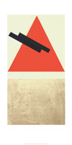 Entwurf fur Eine Festdekoration in Witebst, c.1920 Serigrafía por Vera Jermolajeva