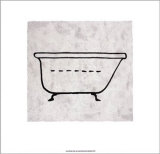 Bath Serigraph by Allan Stevens