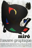 Musee d'Art Moderne, 1974 Collectable Print by Joan Miró