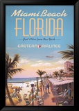 Miami Beach Láminas por Kerne Erickson Miami Beach Láminas por Kerne Erickson