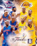 Pistons/Lakers - '04 Match-Up ©Photofile Foto