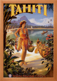 Tahiti Posters by Kerne Erickson
