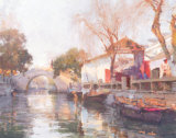 Zhou Zhuang I Print by Xiaogang Zhu