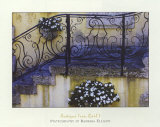 Antique Iron Rail I Print by Barbara Ellison
