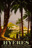 Hyères Affiches par Roger Broders
