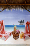 Island Retreat Poster by David Marrocco Island Retreat Poster by David Marrocco