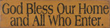 God Bless Our Home Print by Kim Klassen